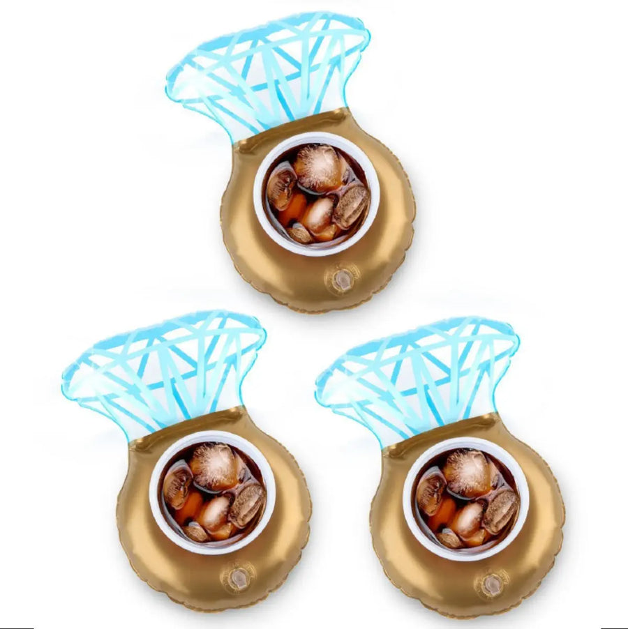 Bling Ring Beverage Boats (3-Pack) 22 Big Mouth