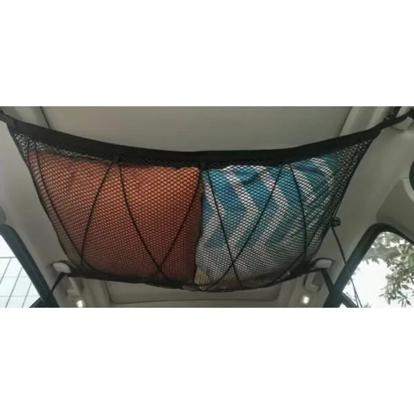 Car Ceiling Storage Net (Black) Into the woods