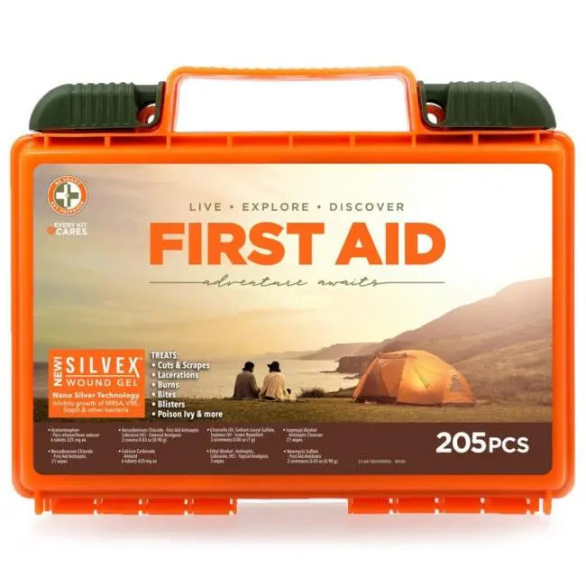 Family First Aid Kit 205 PCS Be smart get prepared