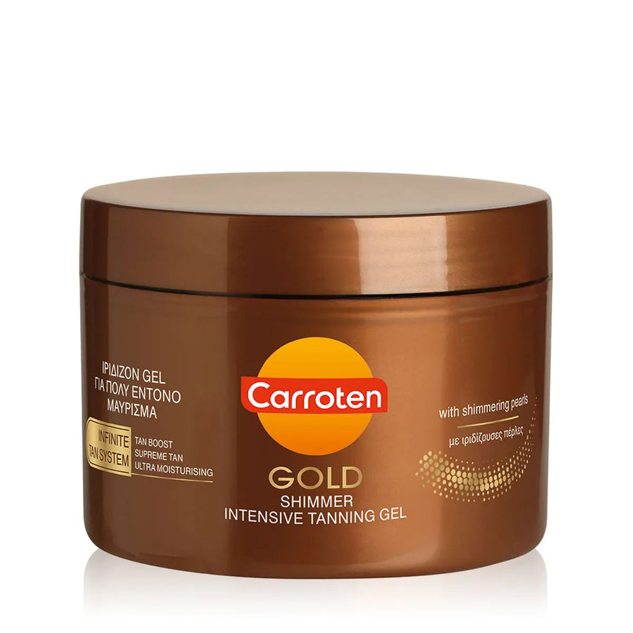 Gold Shimmer Intensive Tanning Gel - 150ml Carroten