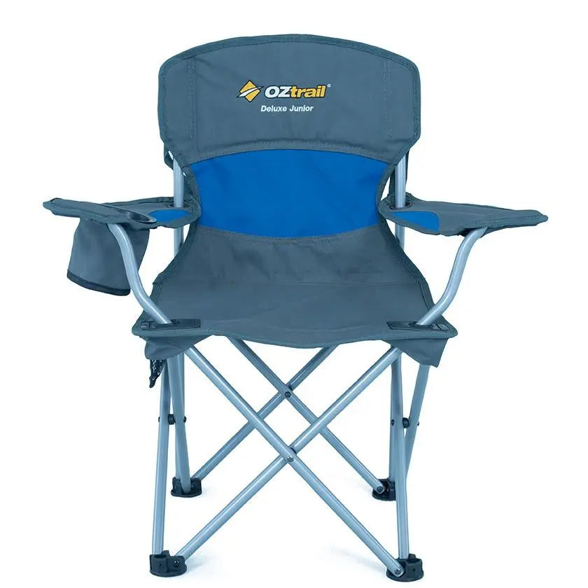 Junior Deluxe Arm Chair - Blue OZtrail