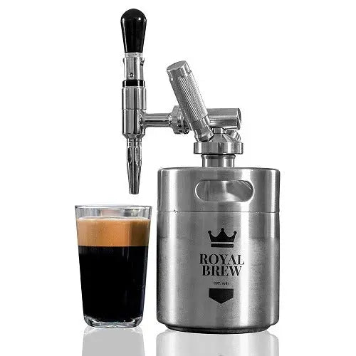 Royal Brew Nitro Cold Brew Coffee Maker Home Keg Kit System Royal Brew