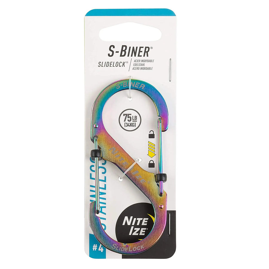 S-Biner SlideLock, Size #4, Spectrum Nite Ize