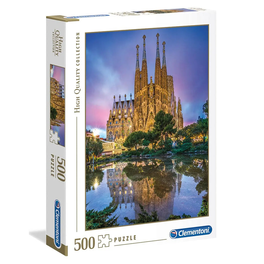 View of Barcelona 500 PCS - High Quality Collection Clementoni