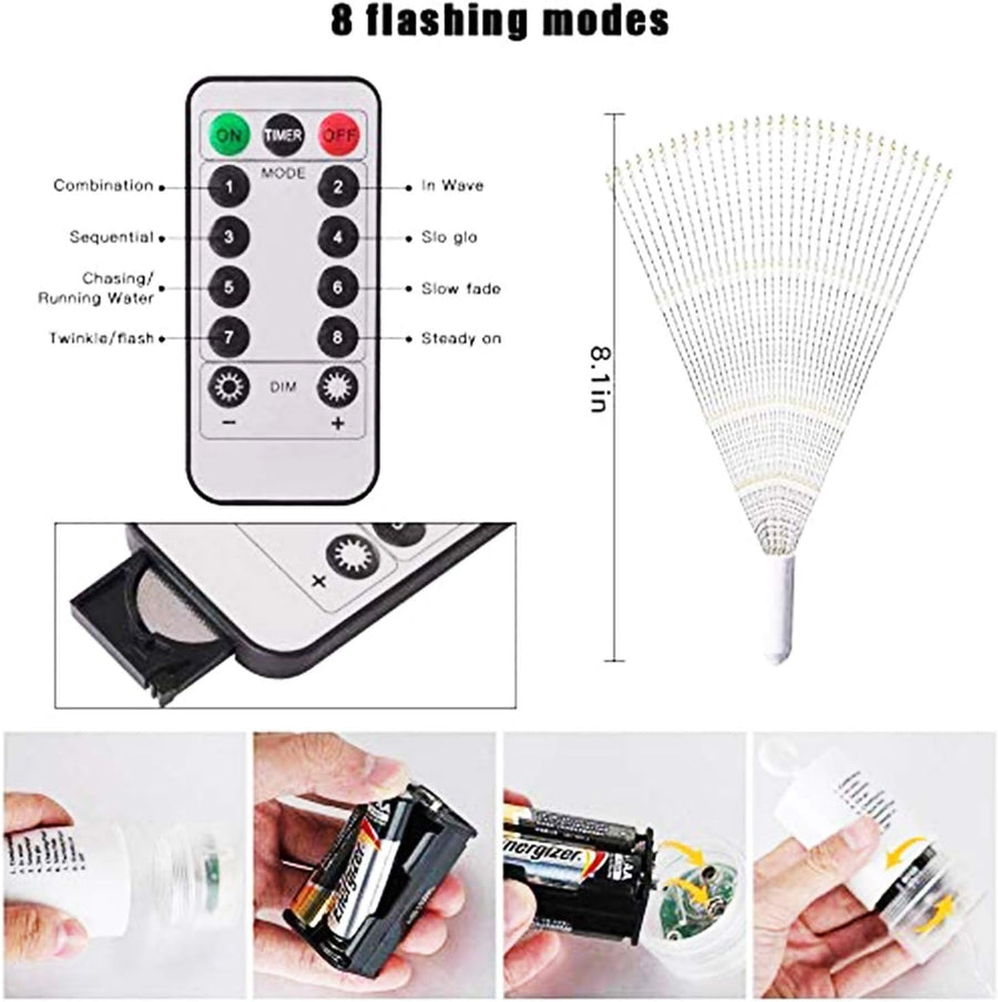 INTO THE WOODS FIREWORKS STRING LIGHT LIGHT 4AA W/ REMOTE 180 LIGHTS Into the woods