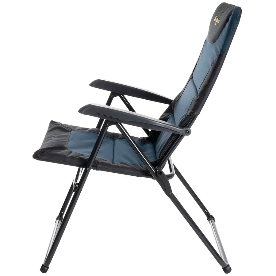 RESORT 5 POSITION ARM CHAIR - NAVY OZtrail
