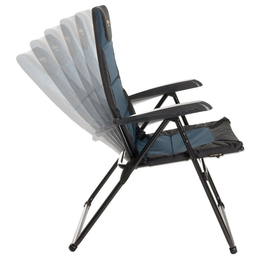 RESORT 5 POSITION ARM CHAIR - NAVY OZtrail
