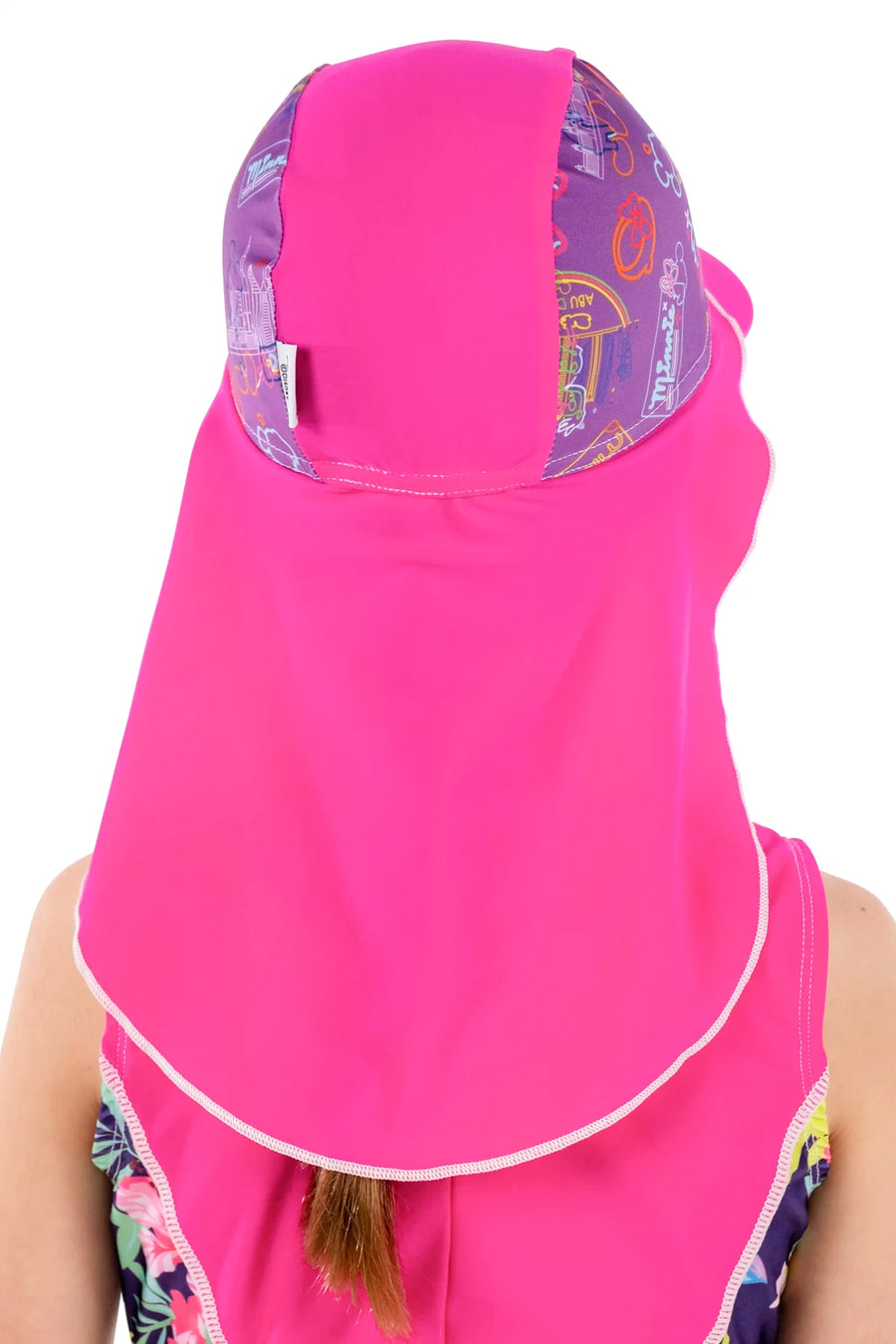 COEGA FLAP HAT PURPLE CIL COEGA