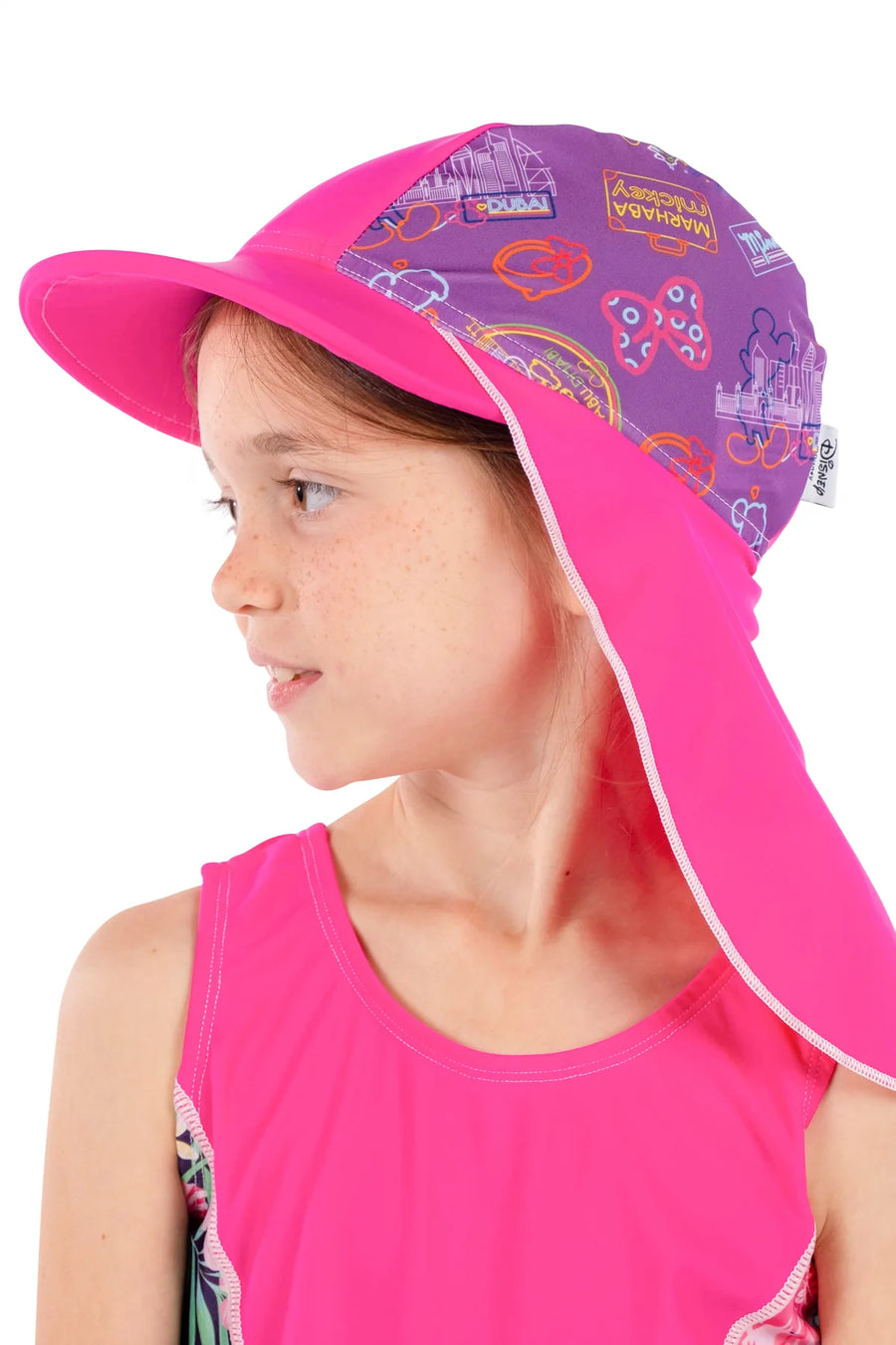 COEGA FLAP HAT PURPLE CIL COEGA