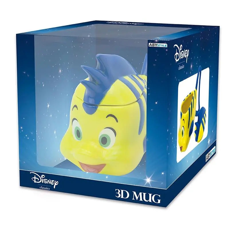 ABY MUG: DISNEY- THE LITTLE MERMAID FLOUNDER (3D) ABYSTYLE