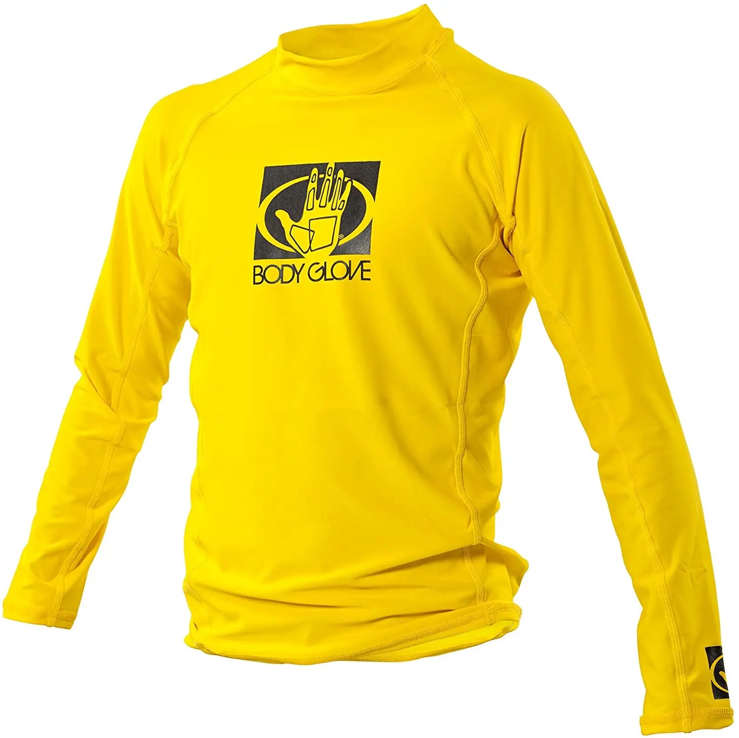 BASIC JUNIOR LONG-ARM LYCRA RASH GUARD - Yellow – Saifeshta