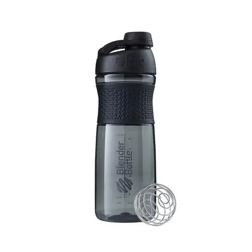 BlenderBottle SportMixer Shaker Cup - 28 oz. Black Blender Bottle