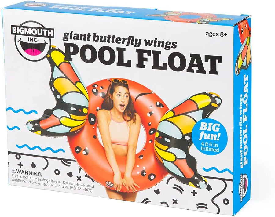 Butterfly Wings - Red Pool Float Big Mouth