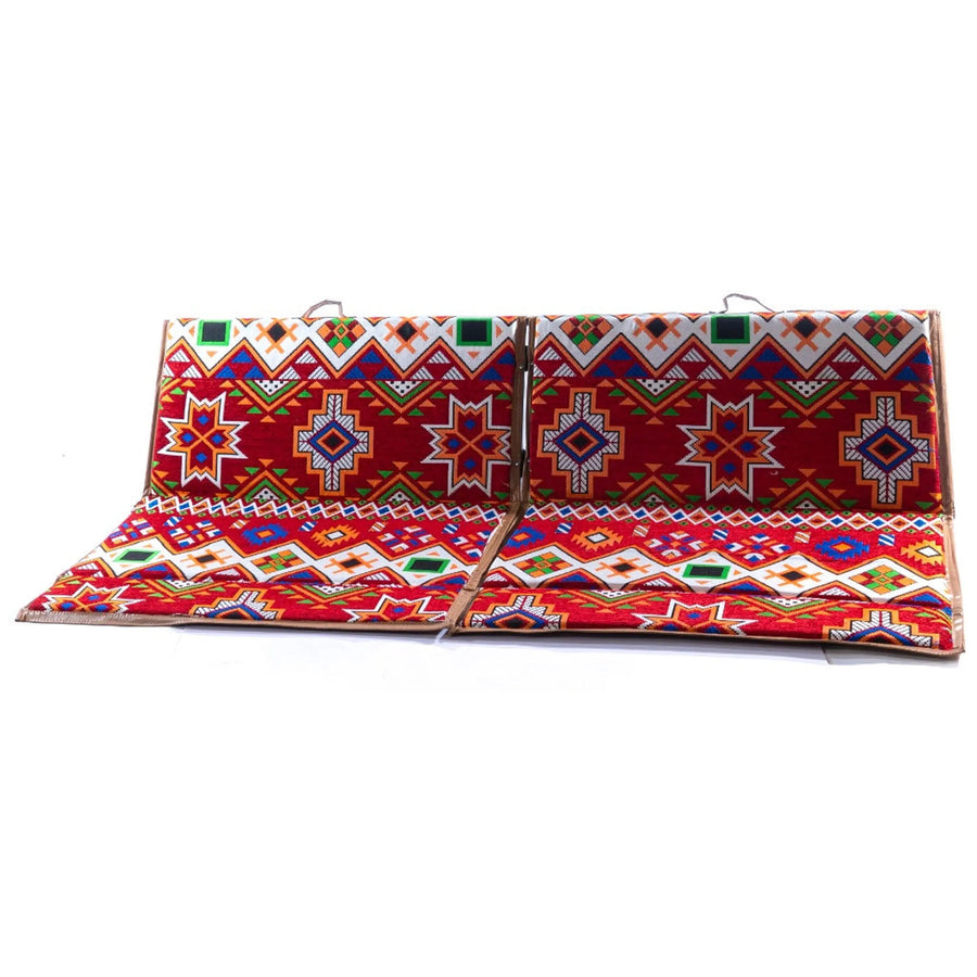 Camping Floor Seating - Red (2 Meters) saifeshta