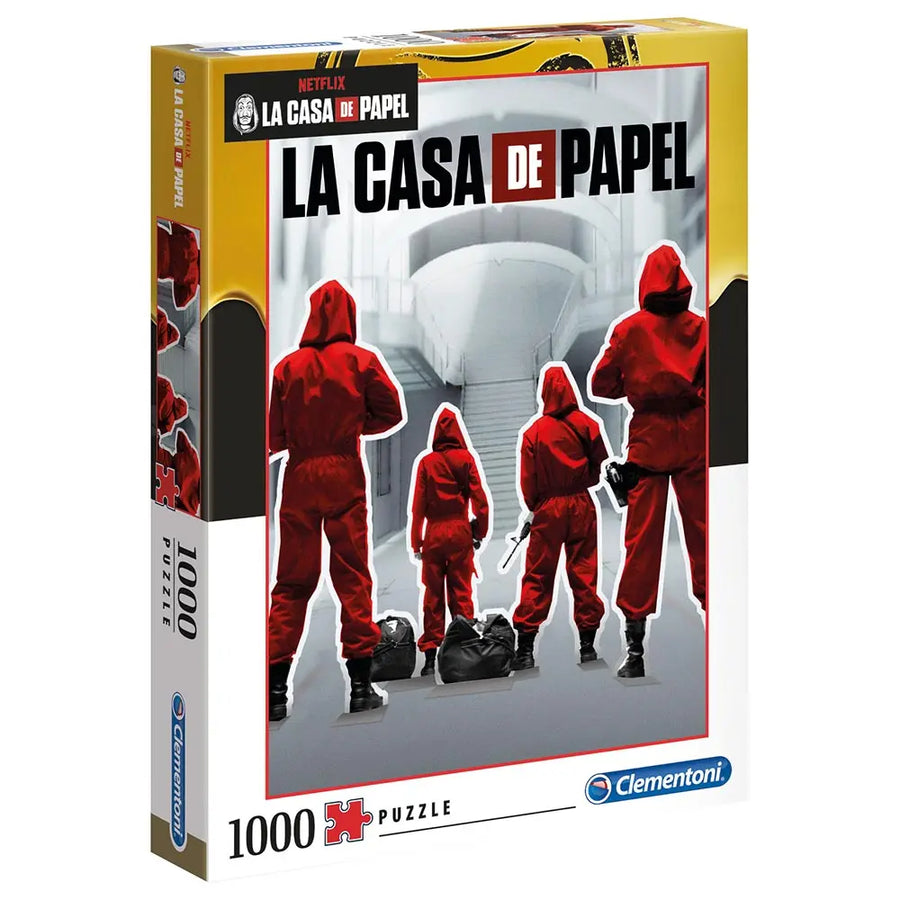 Clementoni - AP Netflix La Casa De Papel Puzzle 1000Pcs Clementoni