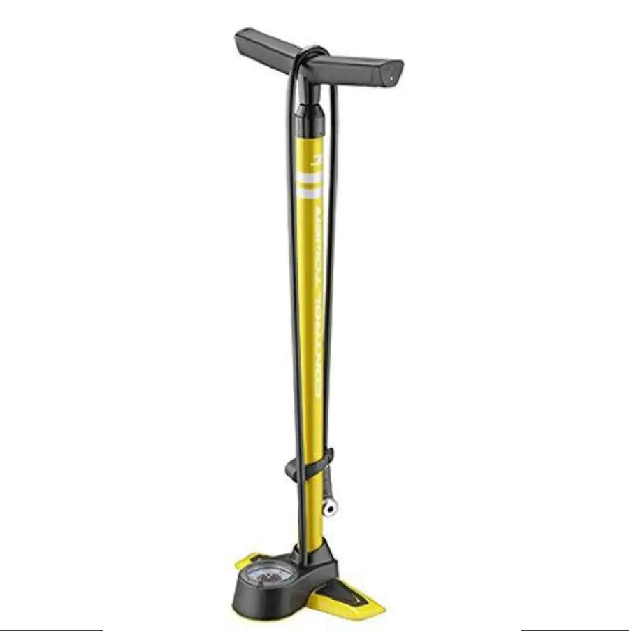 Control Tower 1 Floor Pump - Yellow Giant Bicycles
