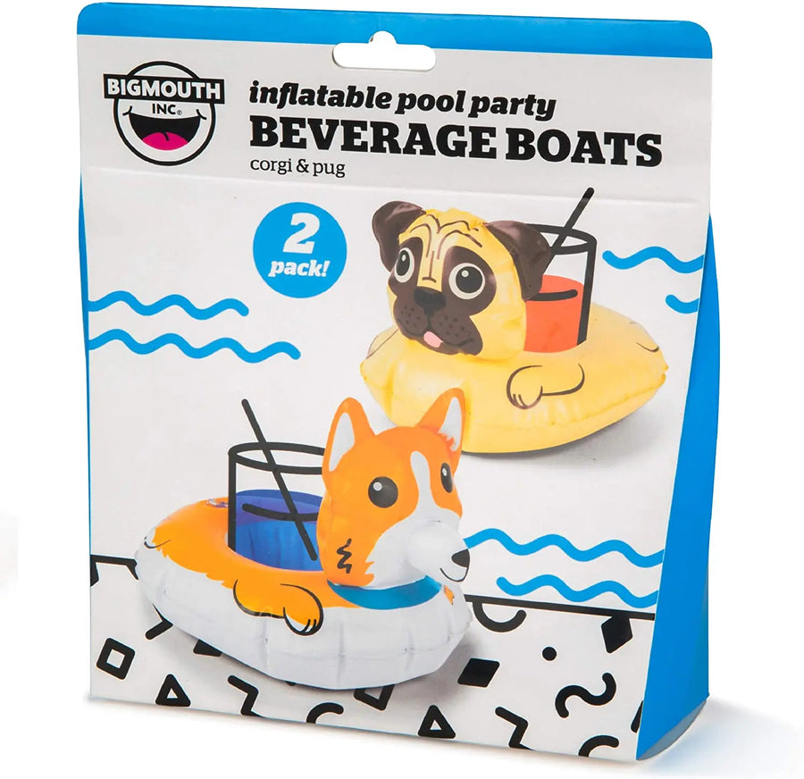 Dog Beverage Boats - 2 Pack 22 Big Mouth