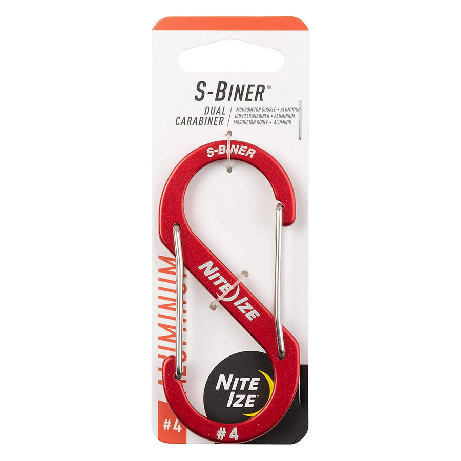 Dual Carabiner, Size #4, Red Nite Ize