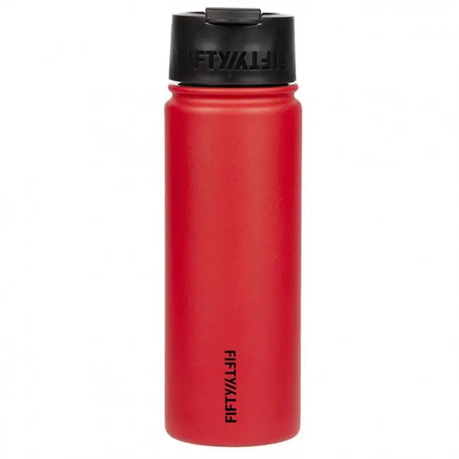 Fifty Fifty Vacuum Insulated Bottle Flip Lid 591ML (Red) Fifty Fifty