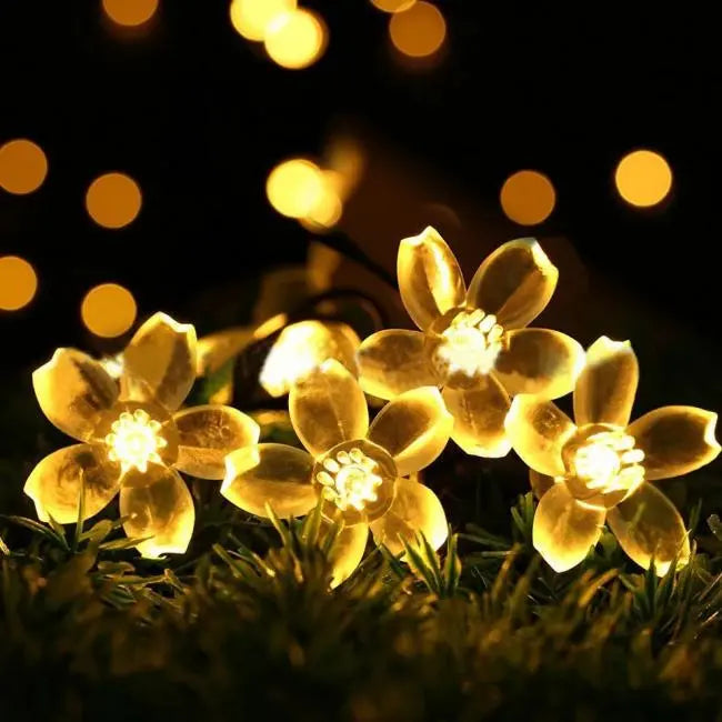 Flower LED Solar Lamp Outdoor 4 M Into the woods