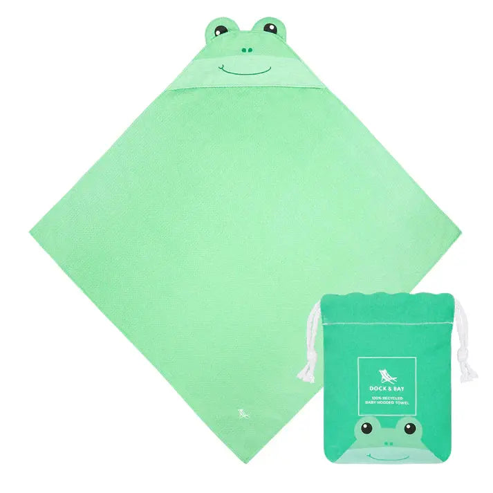 Frankie Frog Towel Dock & Bay