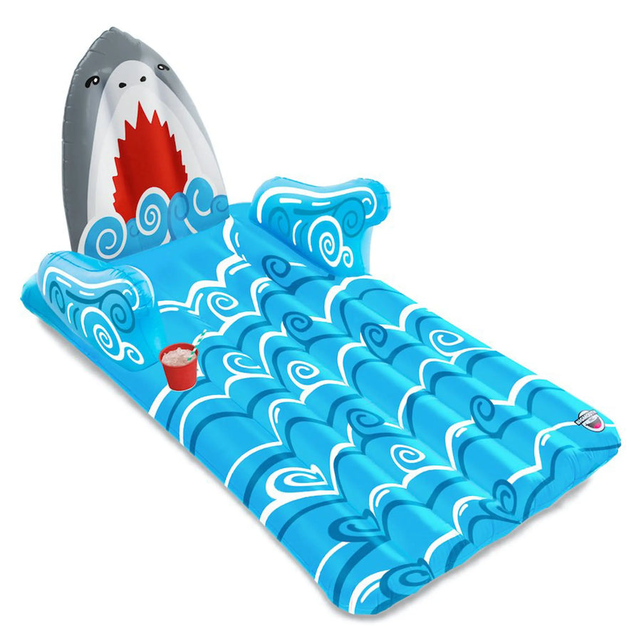Giant Shark Lounger Pool Float Big Mouth
