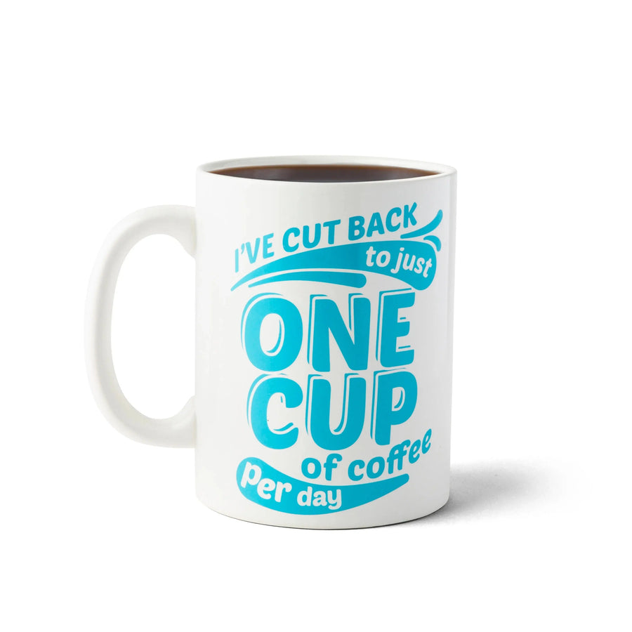 I'VE CUT BACK TO JUST ONE CUP XL 22 Big Mouth