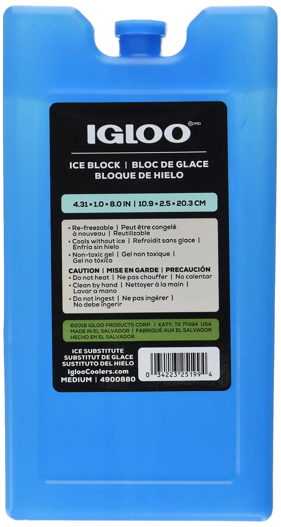 IGLOO Maxcold Ice Freeze Block Igloo