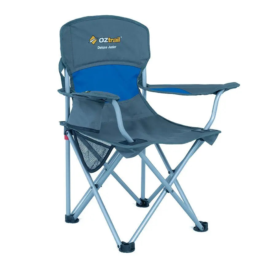 Junior Deluxe Arm Chair - Blue OZtrail
