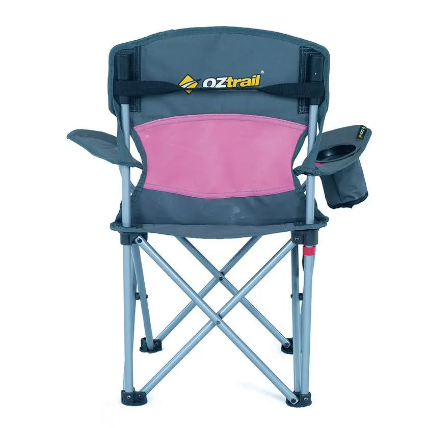 Junior Deluxe Arm Chair - Pink OZtrail