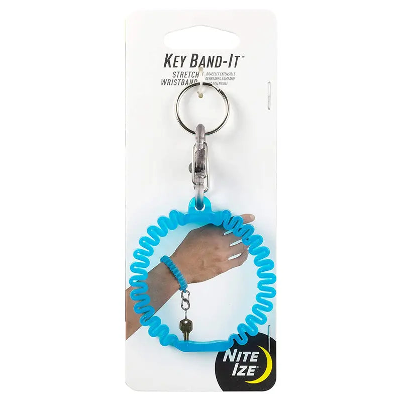Key Band-It Stretch Wristband - Blue Nite Ize