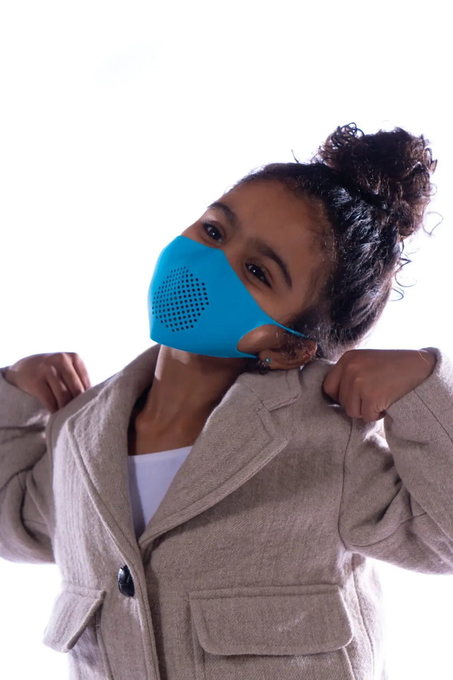 Kids Reusable Face Mask Kit - Blue Raspberry Protect