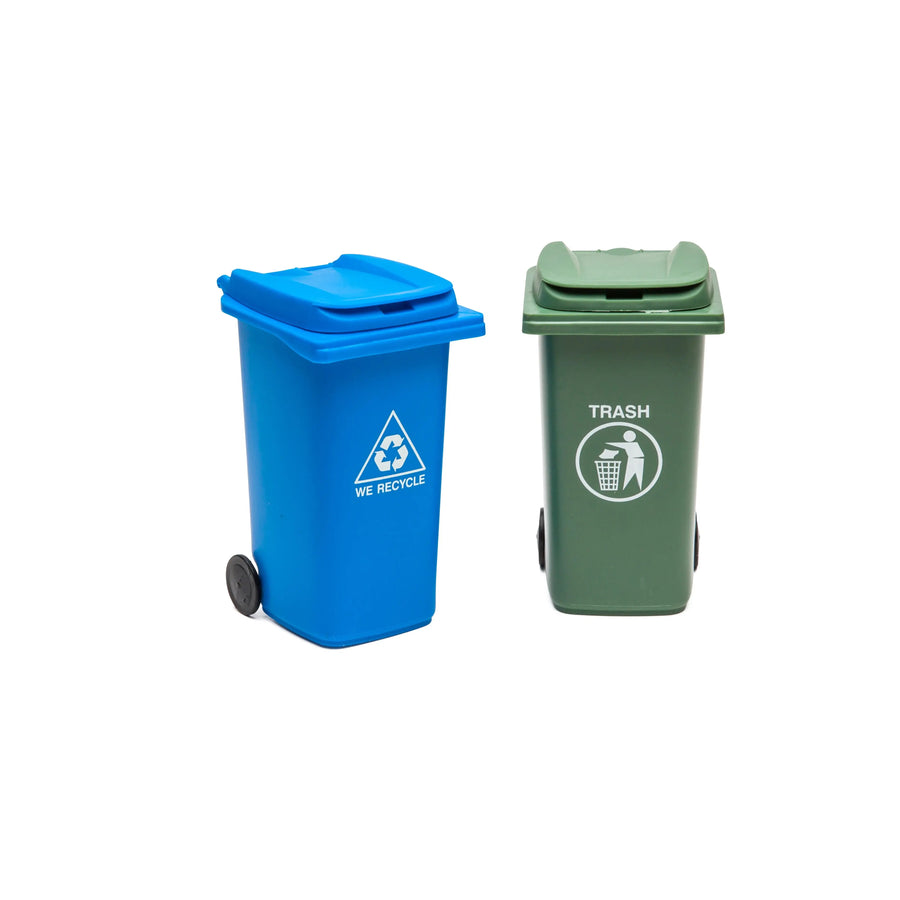 MINI TRASH CAN & RECYCLE CAN DESK SET 22 Big Mouth