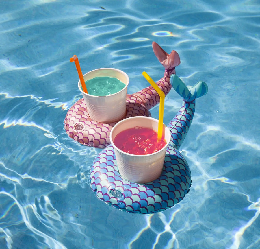 Mermaid Tails Beverage Boats (2-Pack) Big Mouth