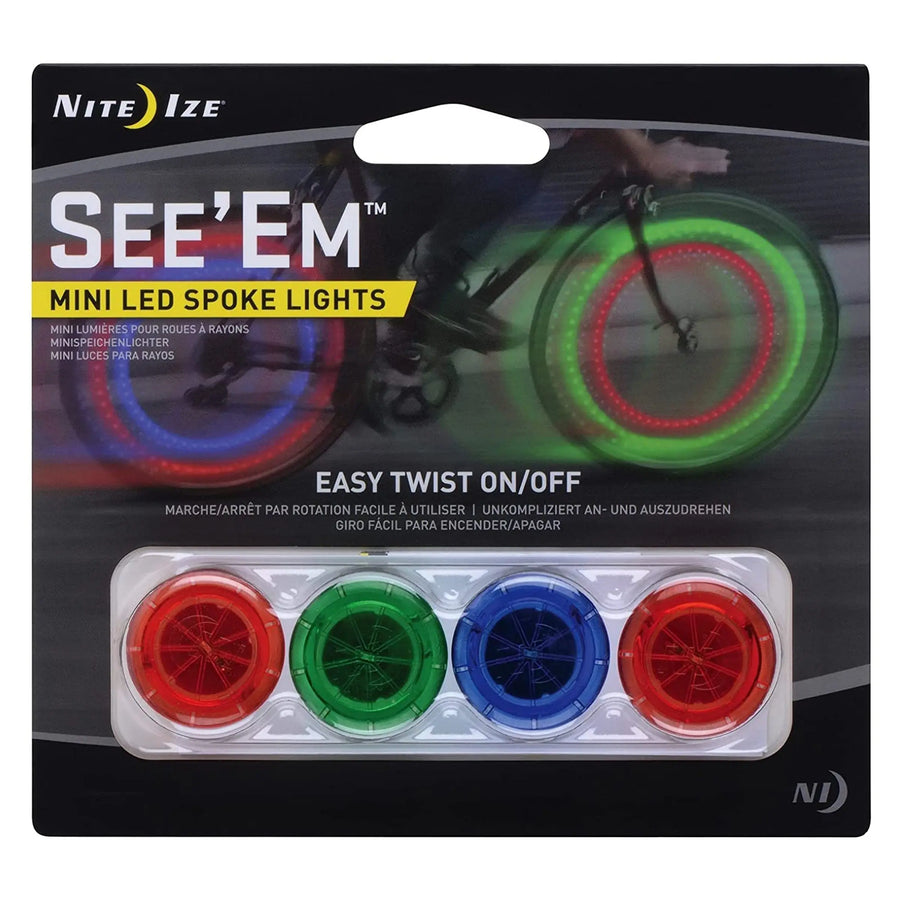 Mini LED Spoke Lights 4 Count Nite Ize