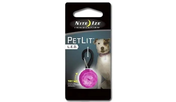 PetLit LED Collar Light - Pink Jewel Nite Ize