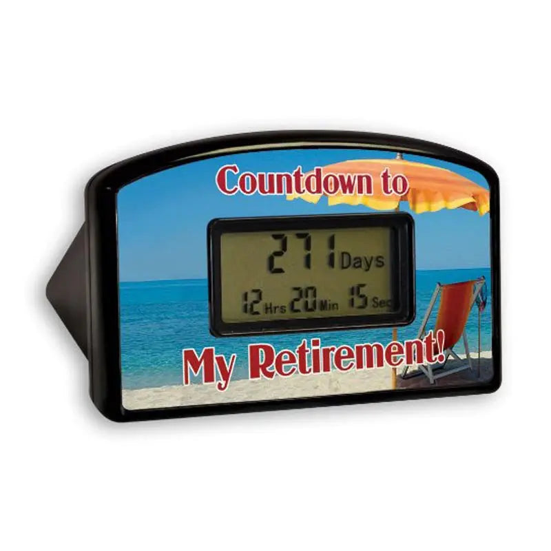 RED CHAIR RETIREMENT COUNTDOWN TIMER 22 Big Mouth