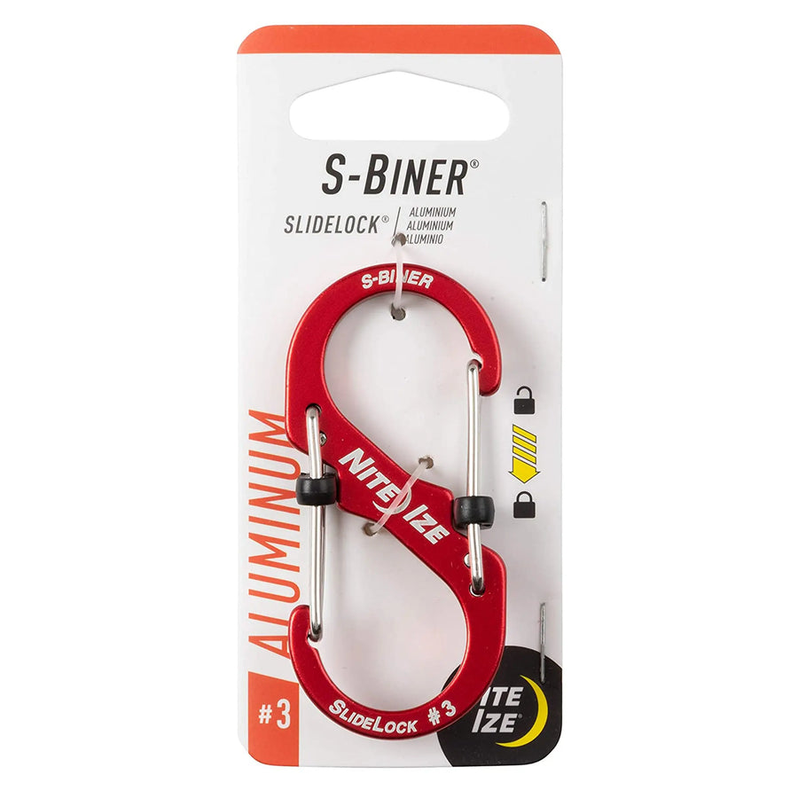 S-Biner SlideLock, Size #3, Red Nite Ize
