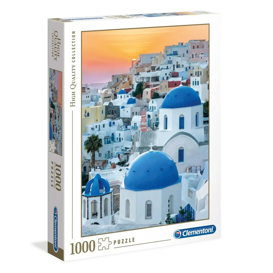 Santorini 1000 PCS - High Quality Collection Clementoni