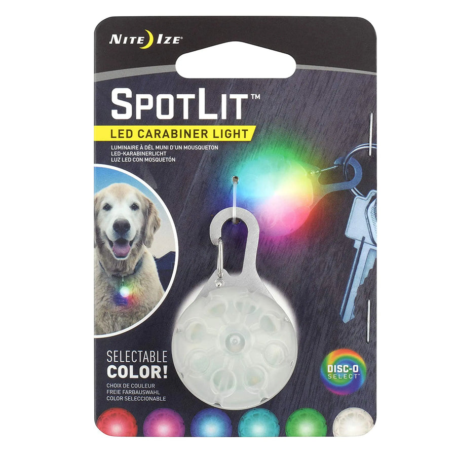 SpotLit LED Carabiner Keychain Light Nite Ize