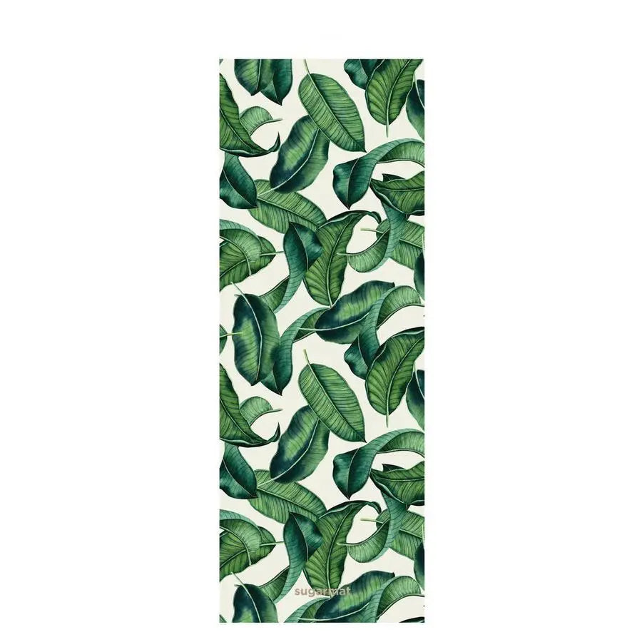 Sugarmat Tropical Leaf - Suede Yoga Mat (3 mm) Sugarmat