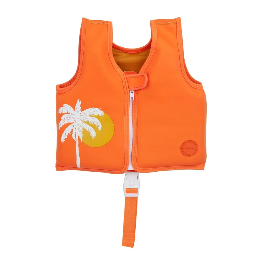 SunnyLife  Lifesaver Vest 1-2 Desert Palms - Neon Pomelo SunnyLife
