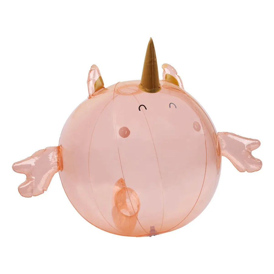 SunnyLife Inflatable Buddy Ball Seahorse Unicorn - Peachy Pink SunnyLife