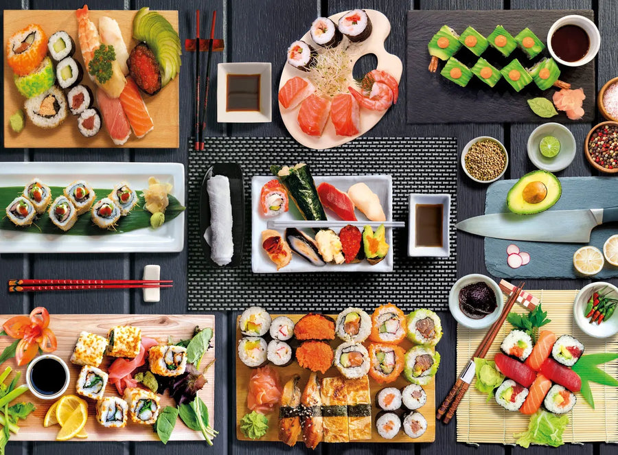 Sushi 500 PCS - High Quality Collection Clementoni