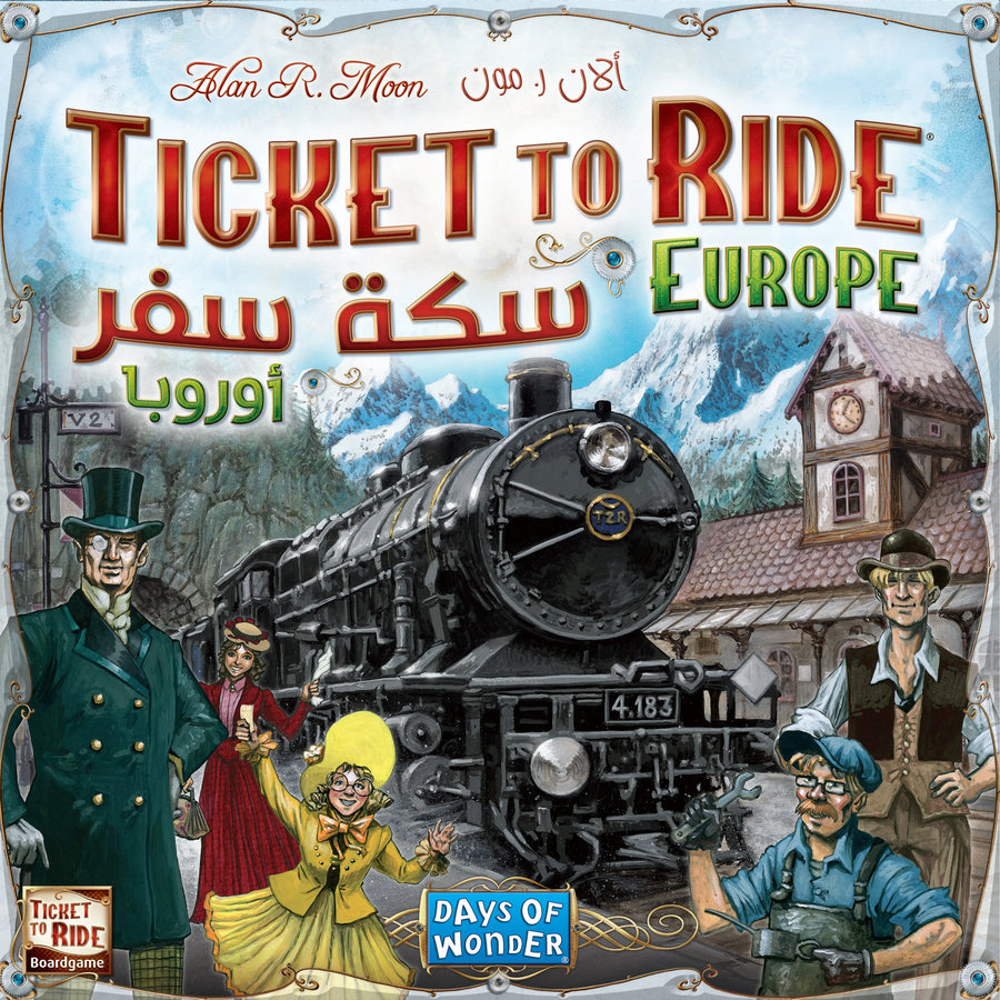 Ticket to Ride: Europe Game YAMMA GROUP